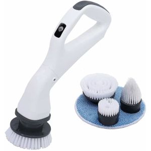 4 In 1 Cordless Scrubber Drill Brush Set High Speed ​​360 Rotation Handheld