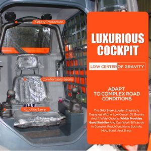 FREE SHIPPING CE EPA New Type Mini Skid Steer Track Loader Walk Behind Crawler