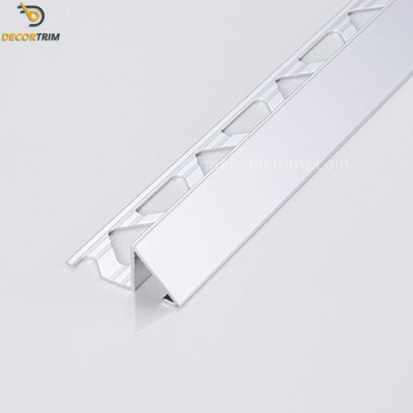Quality Metal Flooring Trim Metal Tile Trims Aluminium Floor Cover Strip External wholesale