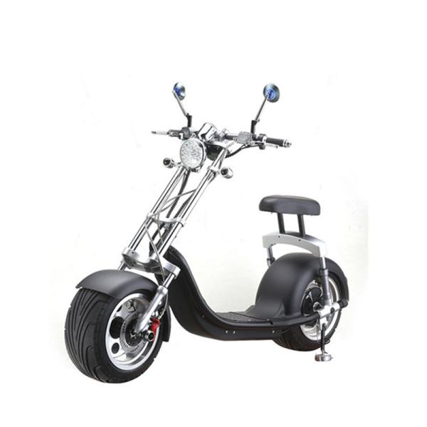 60v 12ah Lithium Battery Scooter , Battery Razor Scooter 1000w Brushless Hub Motor For Adults