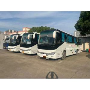2nd Hand Bus 2020 Year Yucuai Engine 48 Seats Leaf Spring Left Hand Drive
