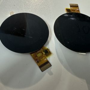 1.3inch IPS TFT 380cd/M2 Brightness ALL o’clock viewing angle Circular Touch Lcd