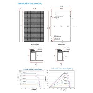 405W 410W Trina Solar Module Solar Panel Half Cut Home Use 415W 420W 425W