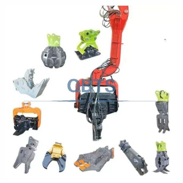 Quality 20-Ton Hydraulic Vibratory Hammer And Side Clamp Attachment For Kobelco SK210LC-8 wholesale