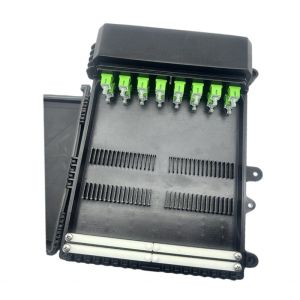 4g Network FTTH Outdoor Waterproof Black IP65 8 Cores 16 Cores PP 1*8 PLC