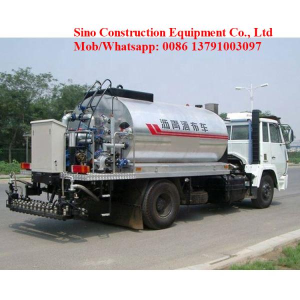 J9BDE SCEC Road Construction Machines 5000L Asphalt Distributor Truck