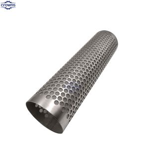 stainless steel wedge wire screen mine sieve net tube pipe cylinder wedge screen