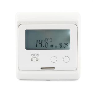 LCD Touch Screen Omron Relay Fan Coil Unit Thermostat