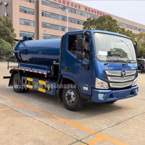 Original Factory High Quality AUMARK 4000 Liters Sewage Suction Truck With Best
