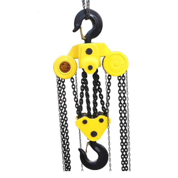 Quality Safe 10 Ton Manual Chain Hoist , Chain Pulley Block With Hook Good Performance wholesale