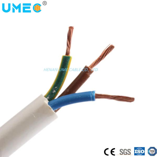 Low Voltage H05VV-F H05vvh2-F Flame Retardant Multi Copper Core PVC 3*2.5mm2 Rvv