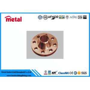 China Alloy Steel Copper Nickel Pipe Flanges Class 600 # C71500 Model Stress Corrosion Resistant on sale