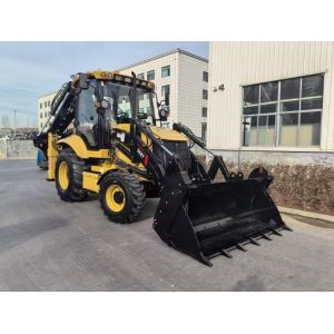 Cheap 8200kg 388T Industrial Diesel Backhoe Loader With Advanced Hydraulics for sale