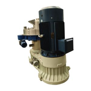 Groundnut Shell Wood Pellet Machine With 65Mn Roller Shell Double Layer Ring Die