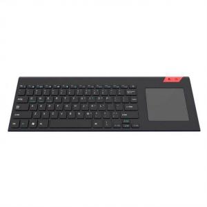 China 2.4G Wireless Keyboard With Touch Pad With Easy Media Control Solid Stainless Ultra Compact Full Size Keyboard For PC TV on sale