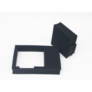 Die Cut Foam Black Molded Foam For Packaging Tools Insert Boxes