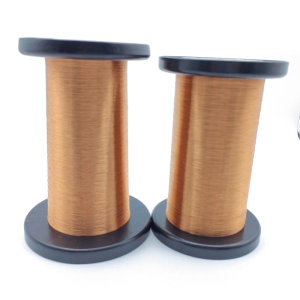 40 Awg 0.08mm 2uew Solderable Wire , Insulated Magnet Wire