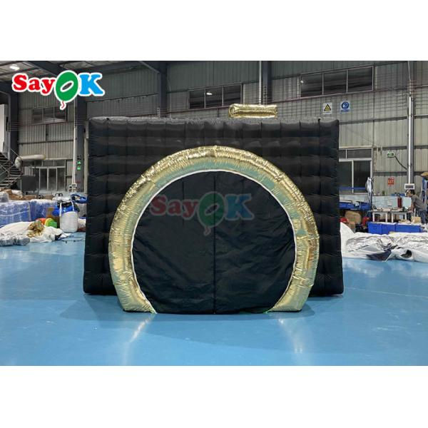 Inflatable Photo Booth Hire Anti - Water PVC Or Oxford Black Inflatable Photo