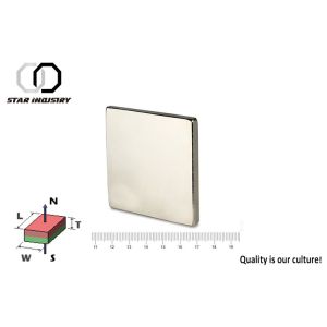 Large Neodymium Rectangle Magnets , Strong Neodymium Permanent Magnets