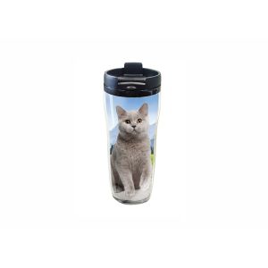 PET Plastic 3D Lenticular Cups with Offset Printing For Promotion