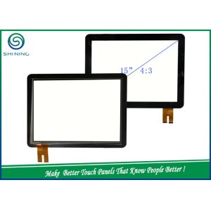 6H 15'' COB Capacitive Touch Panel With Sensor Glass + Cover Glass Structure