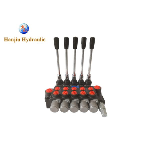 Quality 80LPM 5P80 Hydraulic Control Valve For Manipulators With Manual Control wholesale