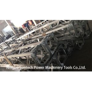 A Shape Lattice Gin Pole Tower Erection Tools Construction Works