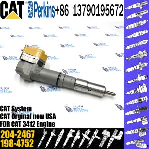 Common Rail Fuel Injector 198-7912 204-2467 222-5966 10R-0781 Engine Parts For C