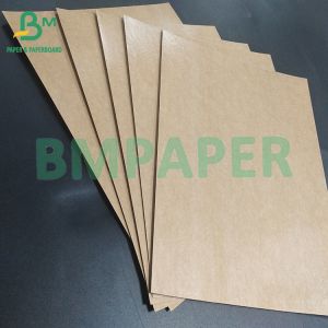 High Quality And High Stiffness PE Coating Brown Kraft Paper