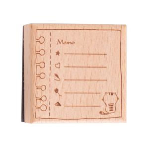 wooden printing stamp for child toy