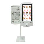 Double Sided Self-Service Payment Terminal Kiosk With QR Scanner POS Brackets