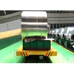 Large Table Coil Transfer Cart Electric Steel For Precise Pipe Industry