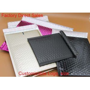 Prepared Metallic Bubble Mailers Envelopes Custom 6*9 Inch Moisture - Free