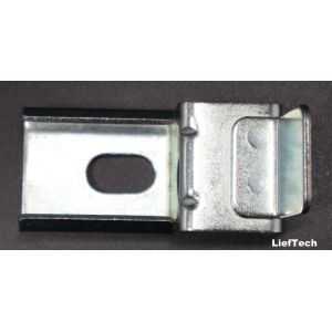 Galvanized Steel Placon Roller Track With Retain Edge Flow Racking Accessory