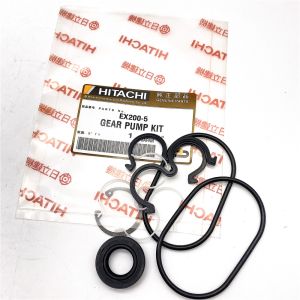 China NBR Gear Pump Seal Kit For Hitachi Ex 200-5 Excavator Pilot Pump on sale