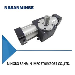 China QGK Rotary Cylinder Magnetic switches can be installed  swing angle range can be adjusted arbitrarily on sale