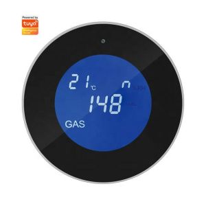 LCD Gas Leak Detector Wifi 2.4GHz Smart Alarm Sensor Wall Mounted