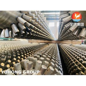 ASTM A312 TP316L Studded Tube with 11Cr Stud Fins for Petrochemical and Refinery