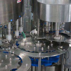 30000BPH Filling Capping And Labeling Machine 1l Drinking Water Production Line