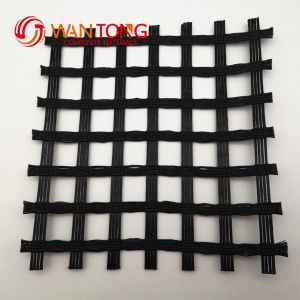 Polyester Coating Geogrid for Durable Roadbed Reinforcement in Mining Operations