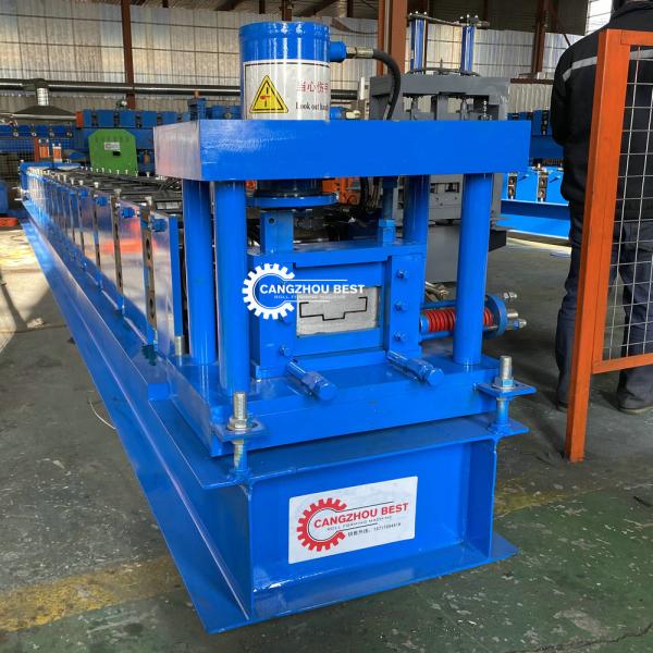 Quality 20m/Min 1.6mm Channel Roll Forming Machine With Punching Holes wholesale