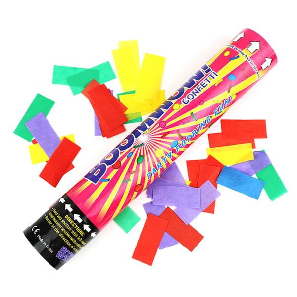 Quality 20cm Fun Popping Paper Tubes Reusable Confetti Cannon wholesale