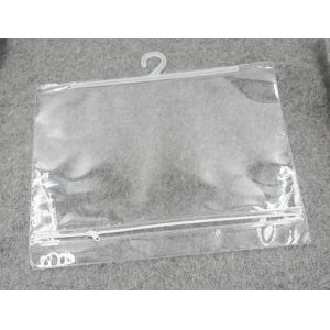 Biodegradable compostable Hanger Hook Handle Bag For Underwear Clothes, Rigid