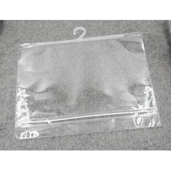 Biodegradable compostable Hanger Hook Handle Bag For Underwear Clothes, Rigid