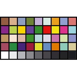 AC220V Reflective DTV Color Rendition Test Chart Sineimage YE0226
