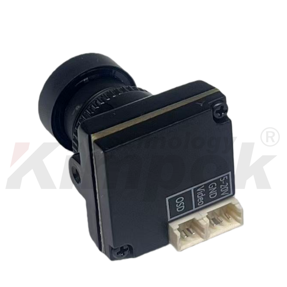 Kimpok 1800TVL FPV Camera with 2.1mm Lens and 0.00001Lux Night Vision for Low