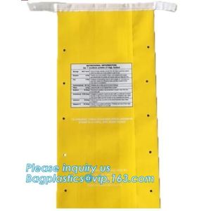 20kg pp woven laminated white LDPE/HDPE inner Paper kraft single line bottom pp