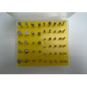Cheap Electroplated Diamond Burr Bits High Drilling Speed With Smooth Cutting Surface for sale