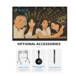 75 Inch Interactive Flat Panel Display Touch Screen with Updated AI Function for