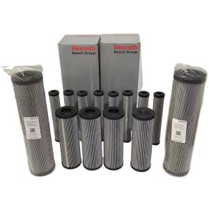 China pH718-01 Hydraulic Filter Element Pressure Cartridge Pleated Fiberglass Filtration Filter on sale